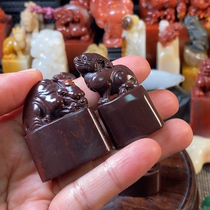 寿山石印石安*寧寿山石