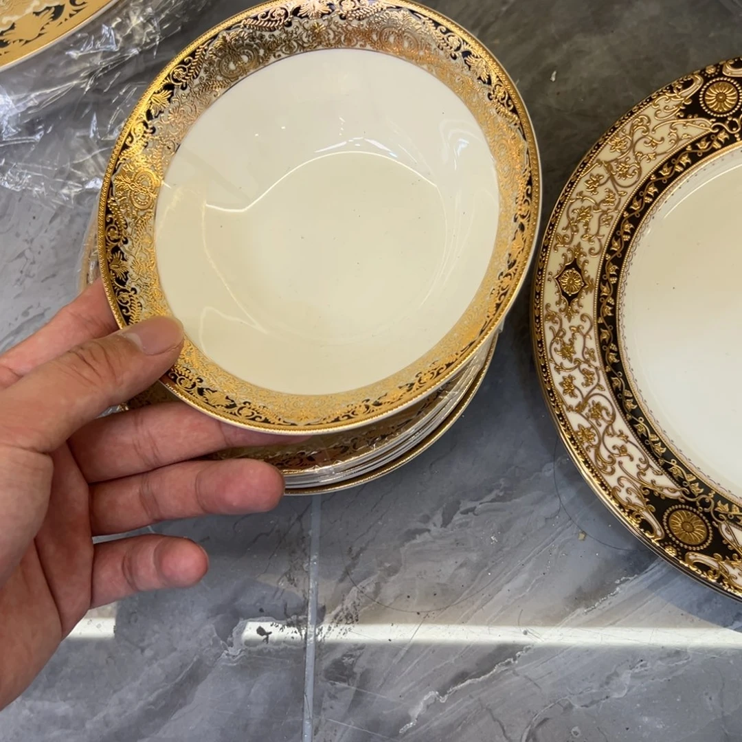 瓷片5.5寸水果碗两个一单尾单