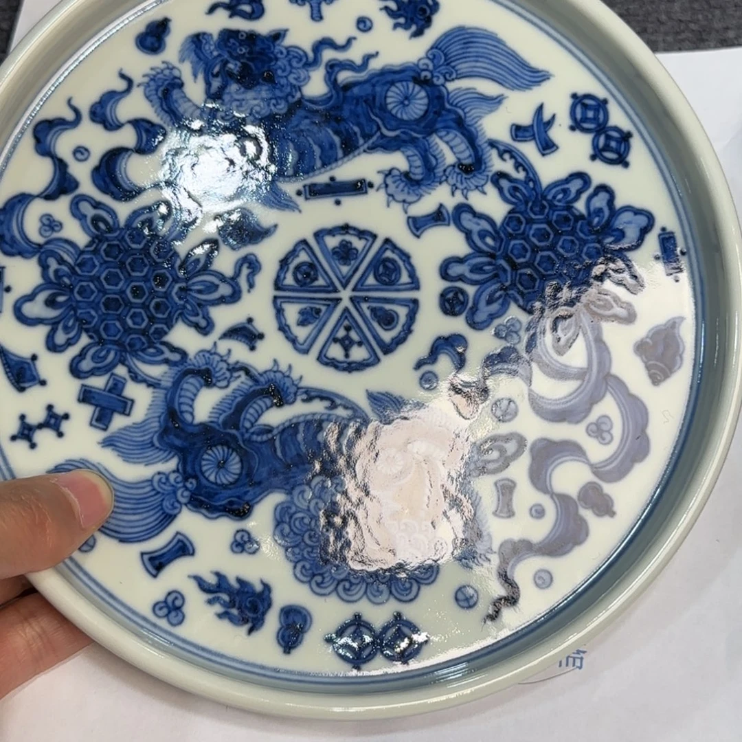 瓷杯子当代仿古精品全手工
