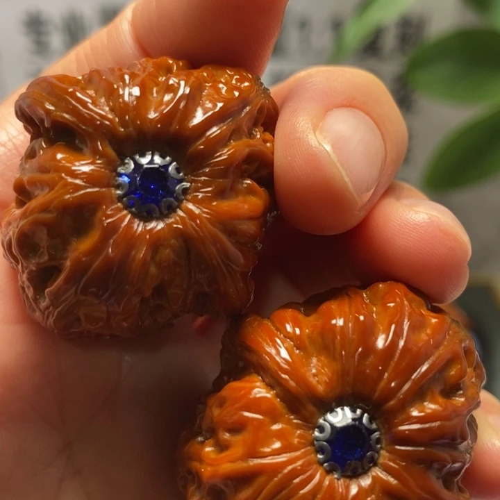 把件文玩核桃38尺元宝