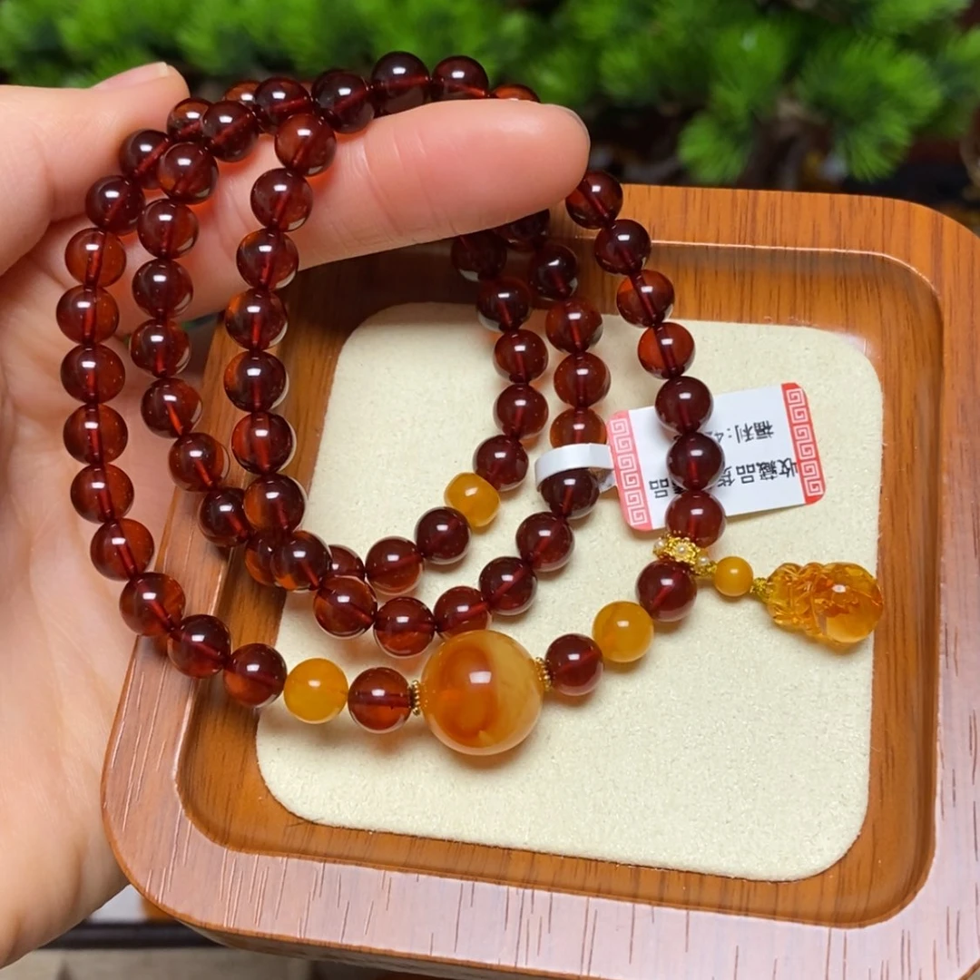 【闪购商品】手链蜜蜡未镶嵌手串