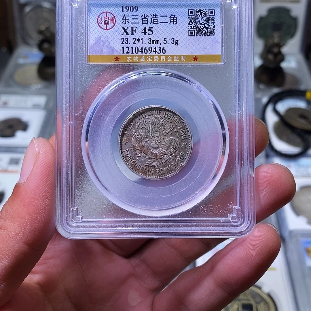 银苏皖古泉 东三省二角龙 编码9436
