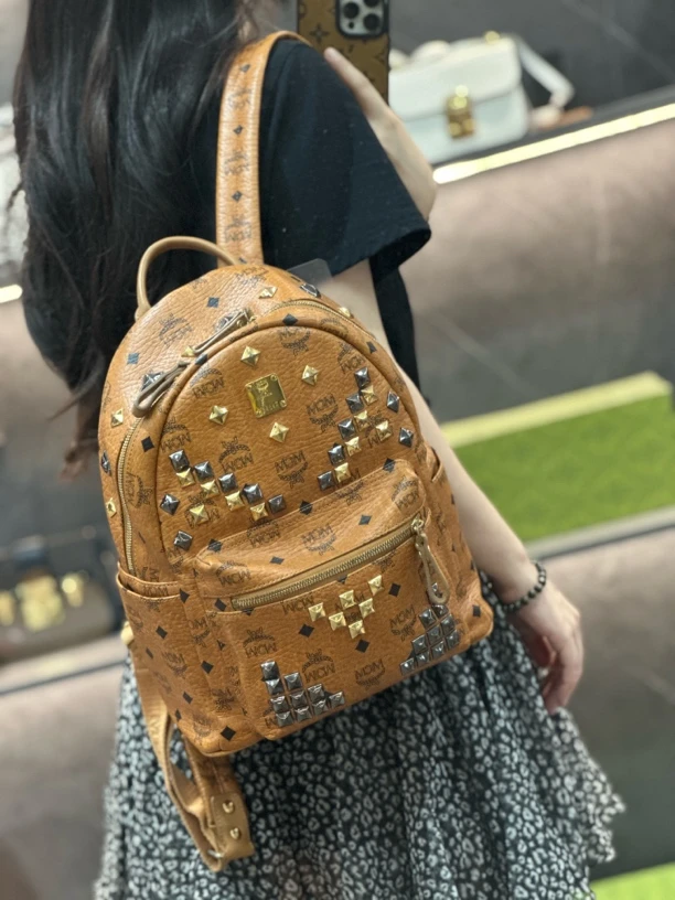 95新 MCM sk846/双肩包/mcm