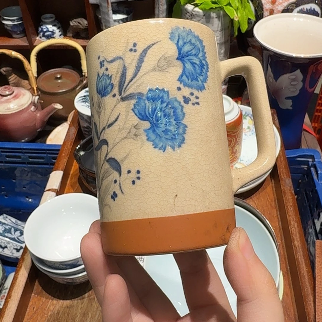 瓷片沁色五十包邮 五十包邮