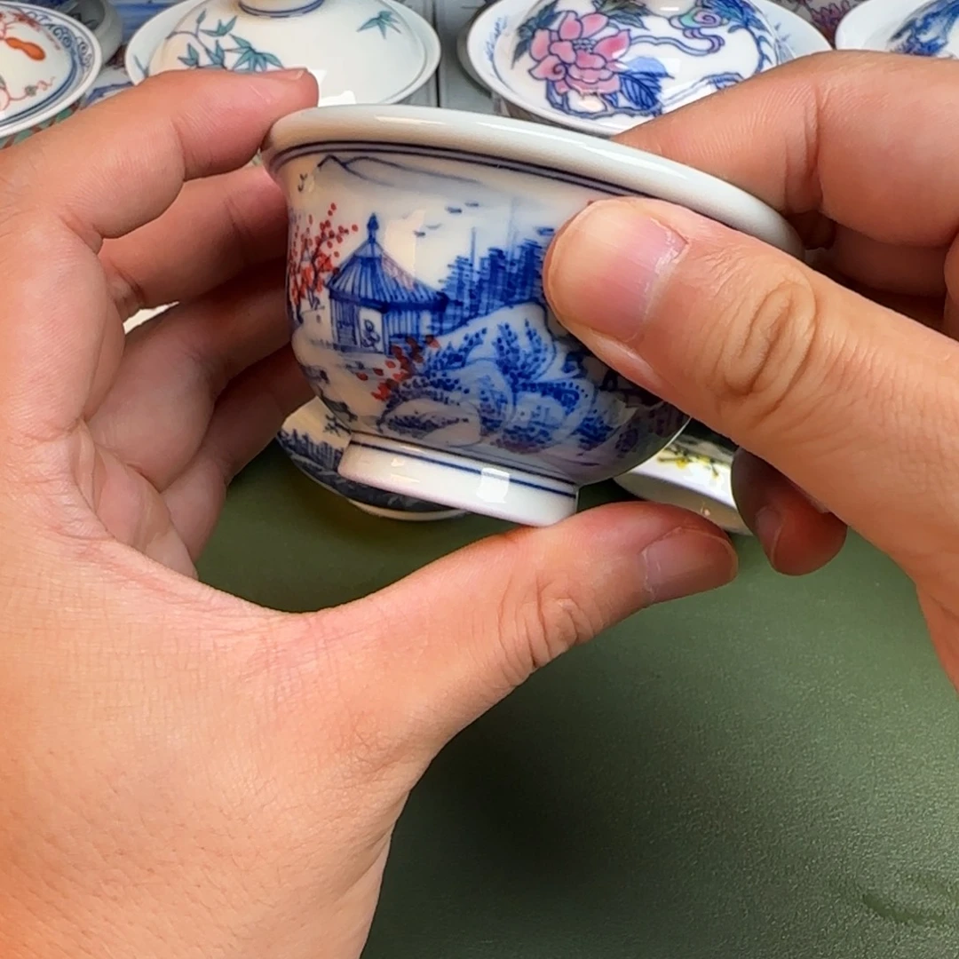 陶彦祖纯手工手绘茶具163