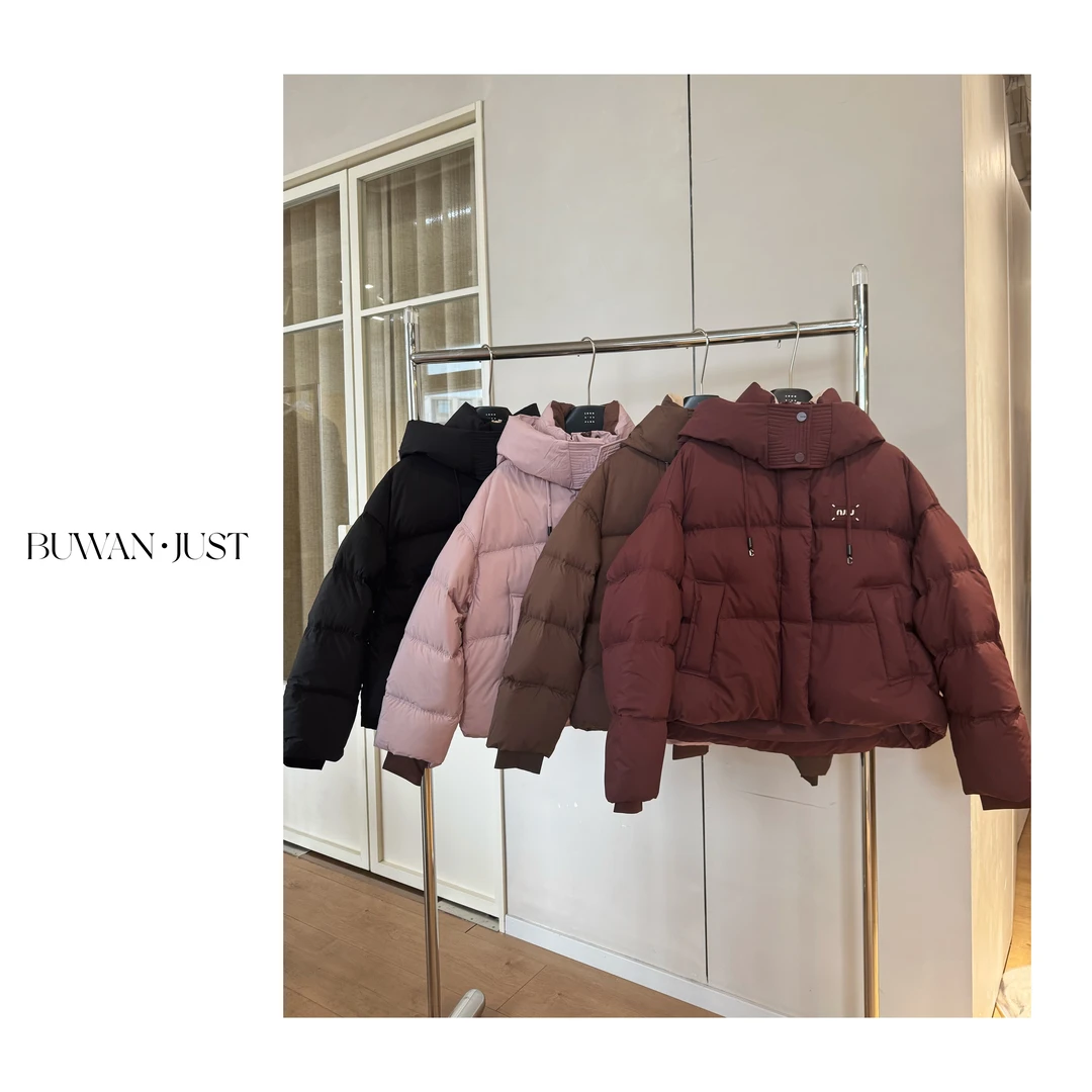 BUWANJUST 高品定制泡芙轻盈感90绒保暖面包羽绒 TF703