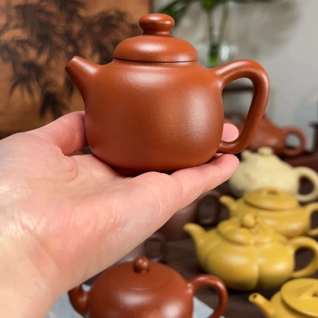 紫砂茶壶龙蛋紫砂壶