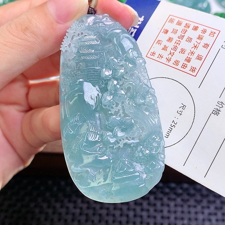 颈饰未镶嵌翡翠翡翠