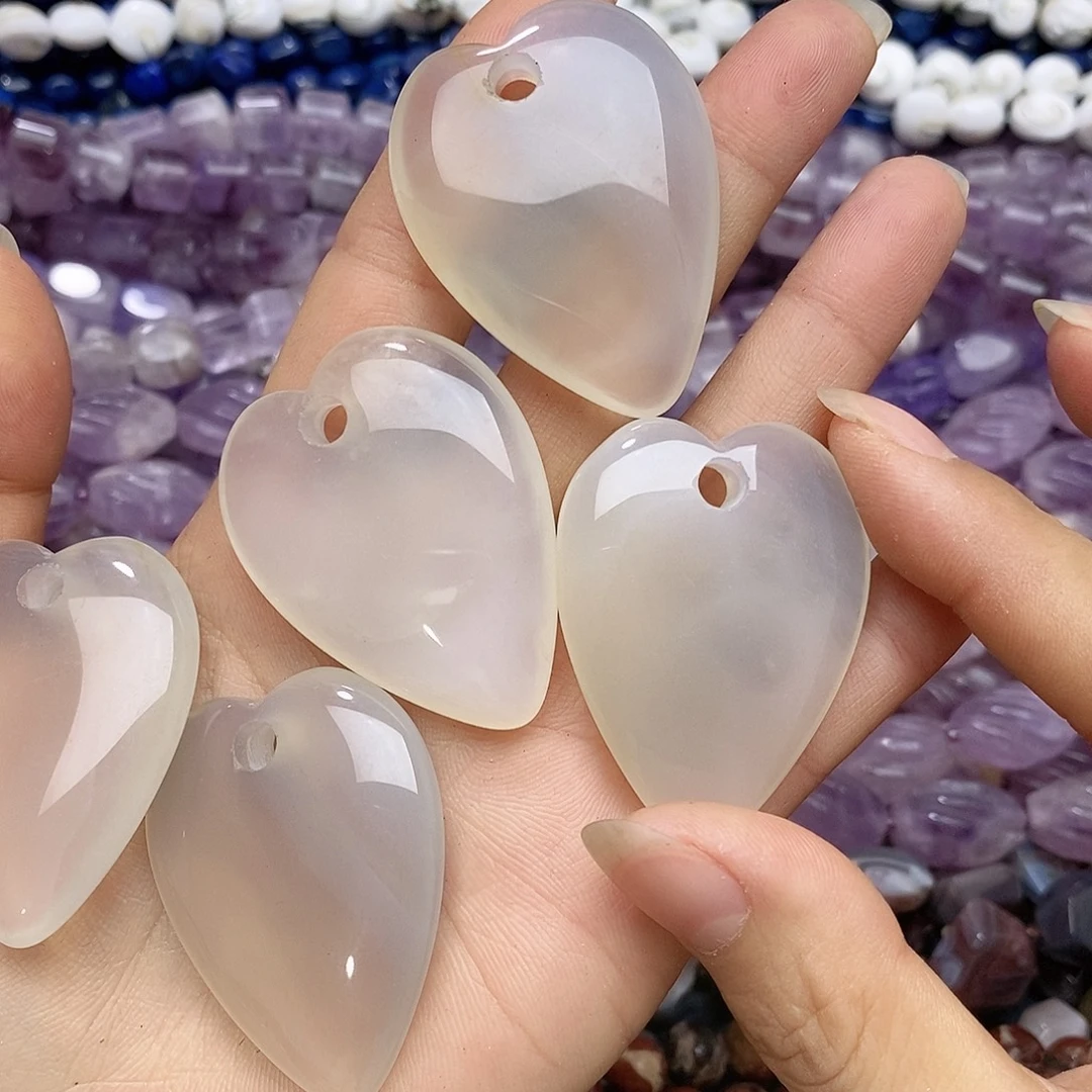 未镶嵌玛瑙/玉髓珠宝半成品玛瑙两颗装