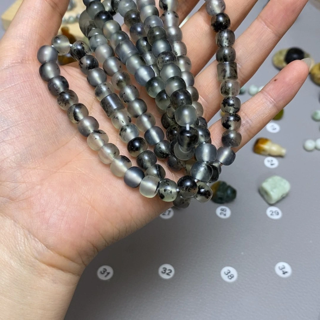 蛇纹石玉合金配饰0**0