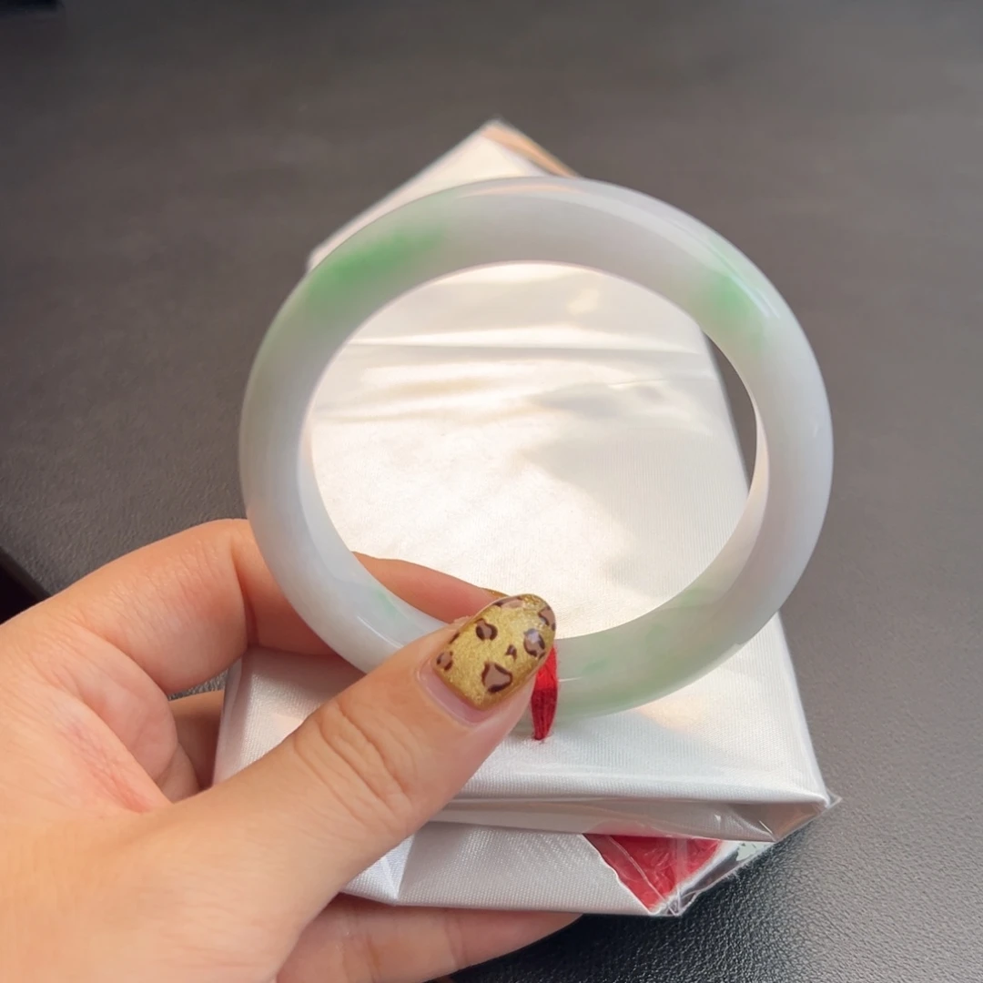 翡翠未镶嵌手镯55.7