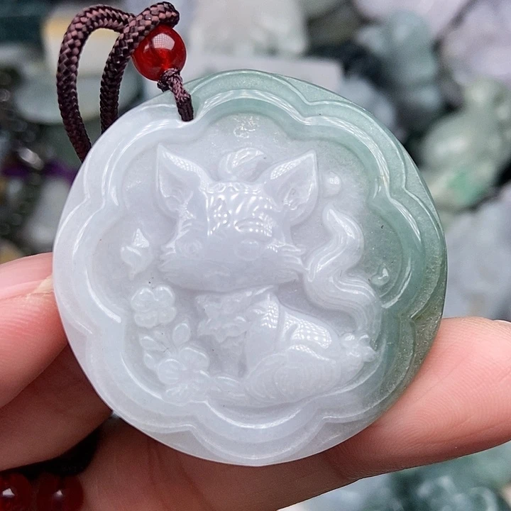 颈饰未镶嵌翡翠翡翠