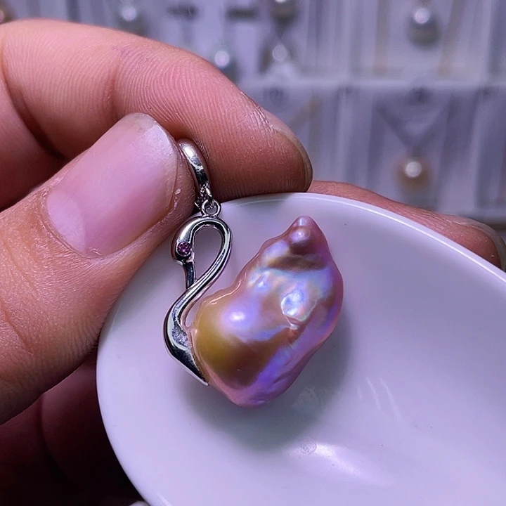 淡水珍珠未镶嵌颈饰37