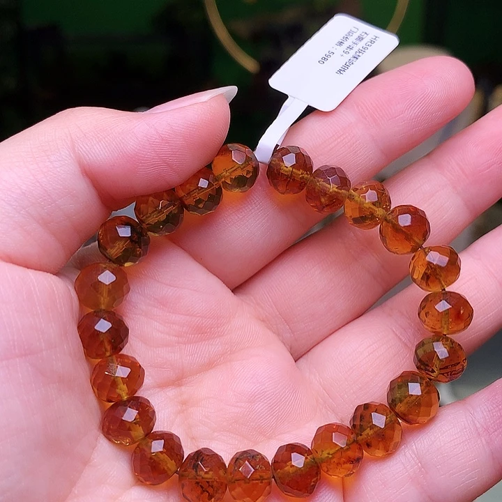 琥珀未镶嵌裸石抚顺琥珀9-39