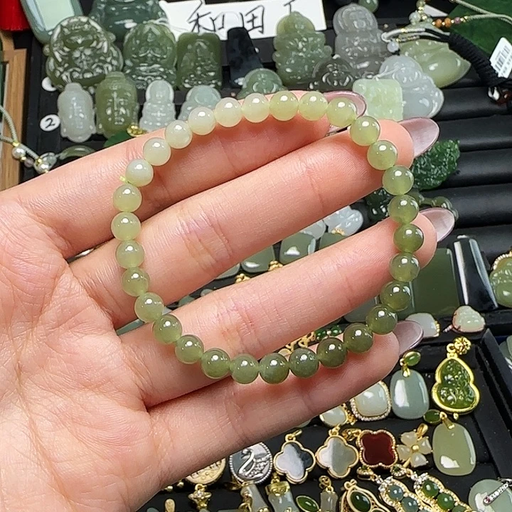 未镶嵌手串和田玉