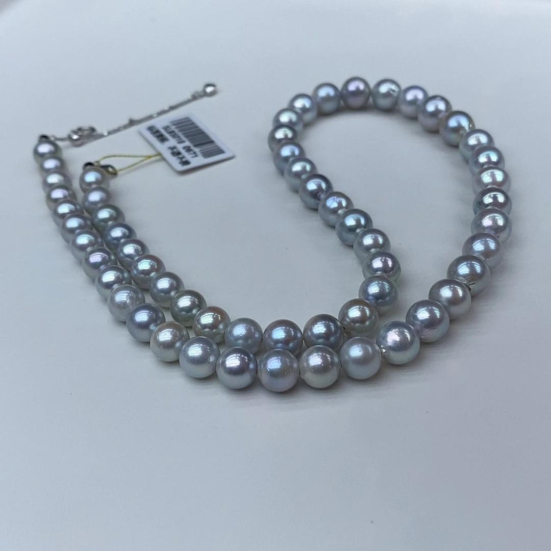 海水珍珠颈饰银S925镶嵌