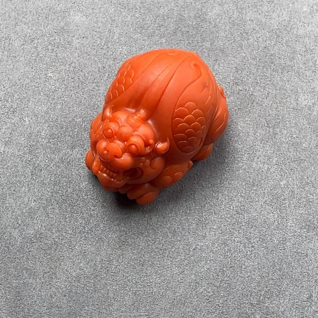 南红玛瑙貔貅未镶嵌陈*年