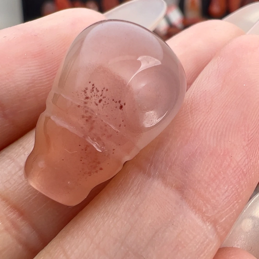 南红玛瑙未镶嵌颈饰冰飘三通