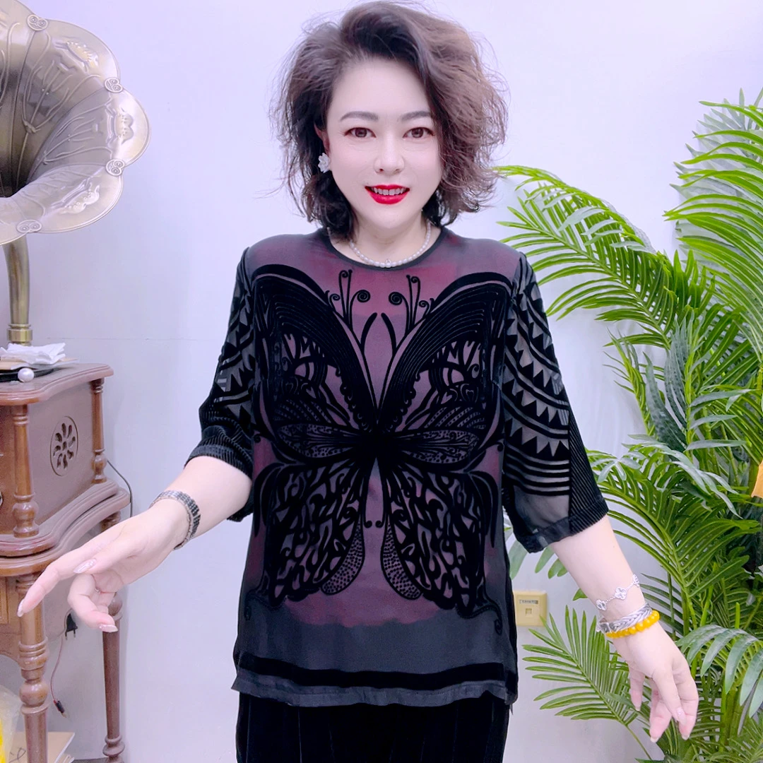 桑蚕丝上衣10A1103