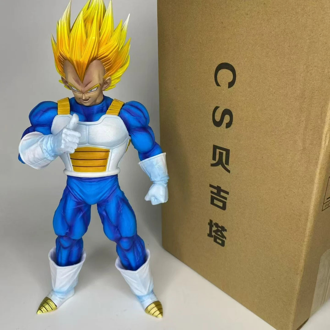 七龙珠 CS贝吉塔 1/6魔贝王子 魔化暴走 超级赛亚人 动漫手办摆件