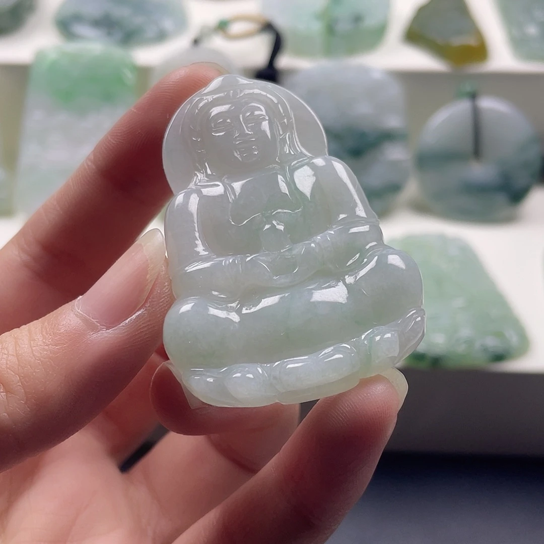 翡翠未镶嵌颈饰天然翡翠1111111