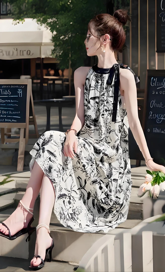 量大从优春夏连衣裙休闲度假新款时尚宽松显瘦慵懒风