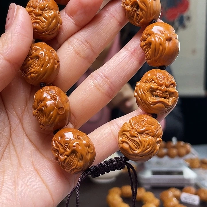 橄榄核手串/手链流*鱼橄榄核