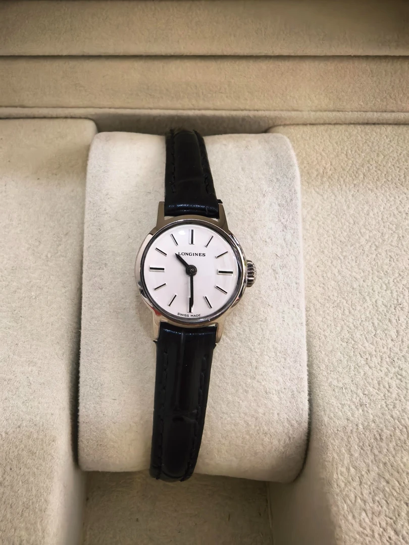 95新 Longines/浪琴 17.5mm手动机械ZJ2357优雅瑞士名表