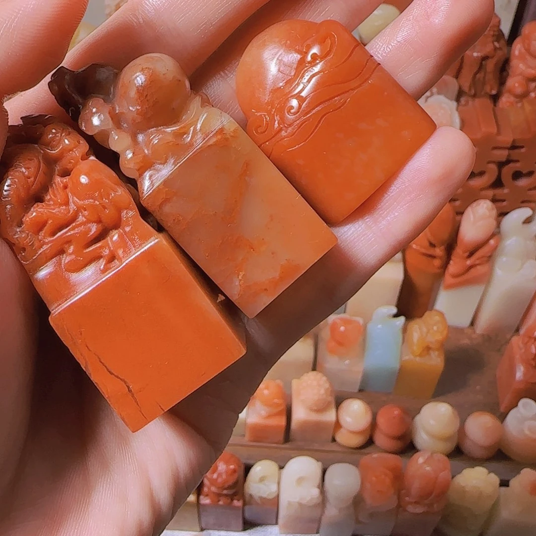 春***里印石寿山石篆刻作品