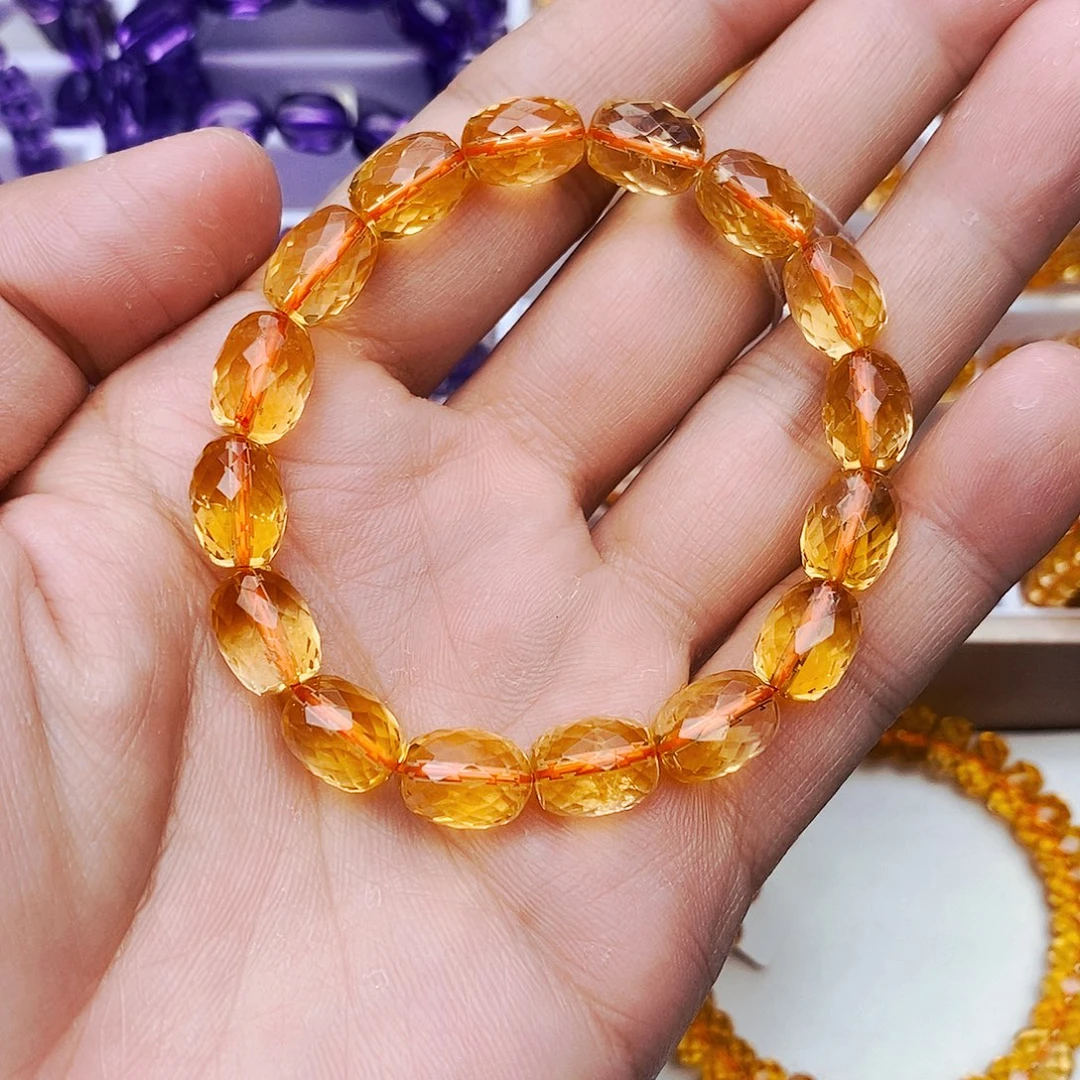 未镶嵌水晶手串天然