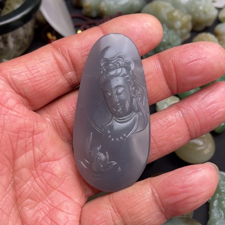 和田玉颈饰未镶嵌@***行