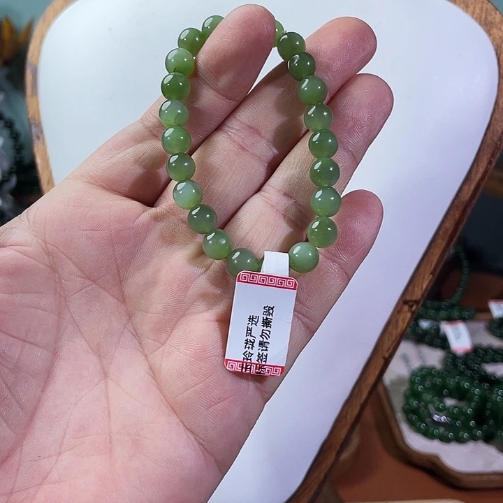 和田玉（碧玉）未镶嵌颈饰8