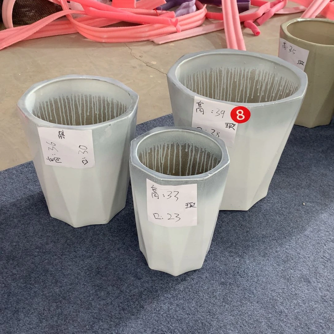 高温陶瓷花盆微瑕