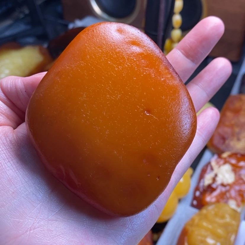 【闪购商品】定制琥珀无*裸石，。