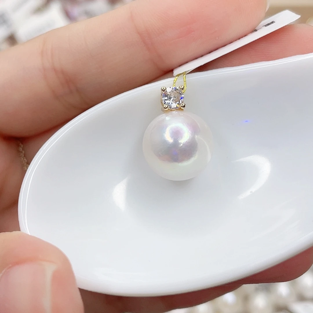 淡水珍珠未镶嵌吊坠(赠链)