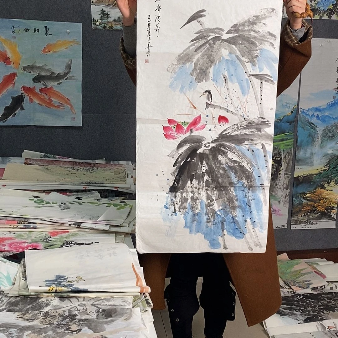 国画手写手绘国画作品44