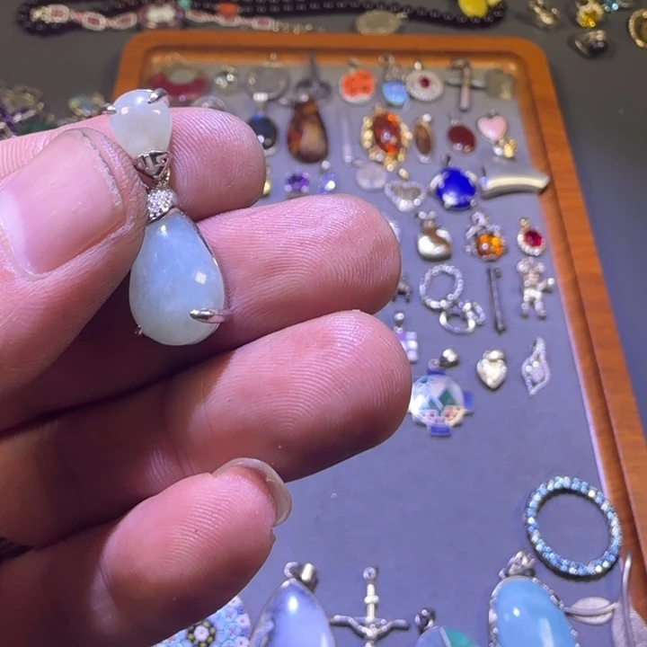 碧***居瓷片吊坠等各种类型