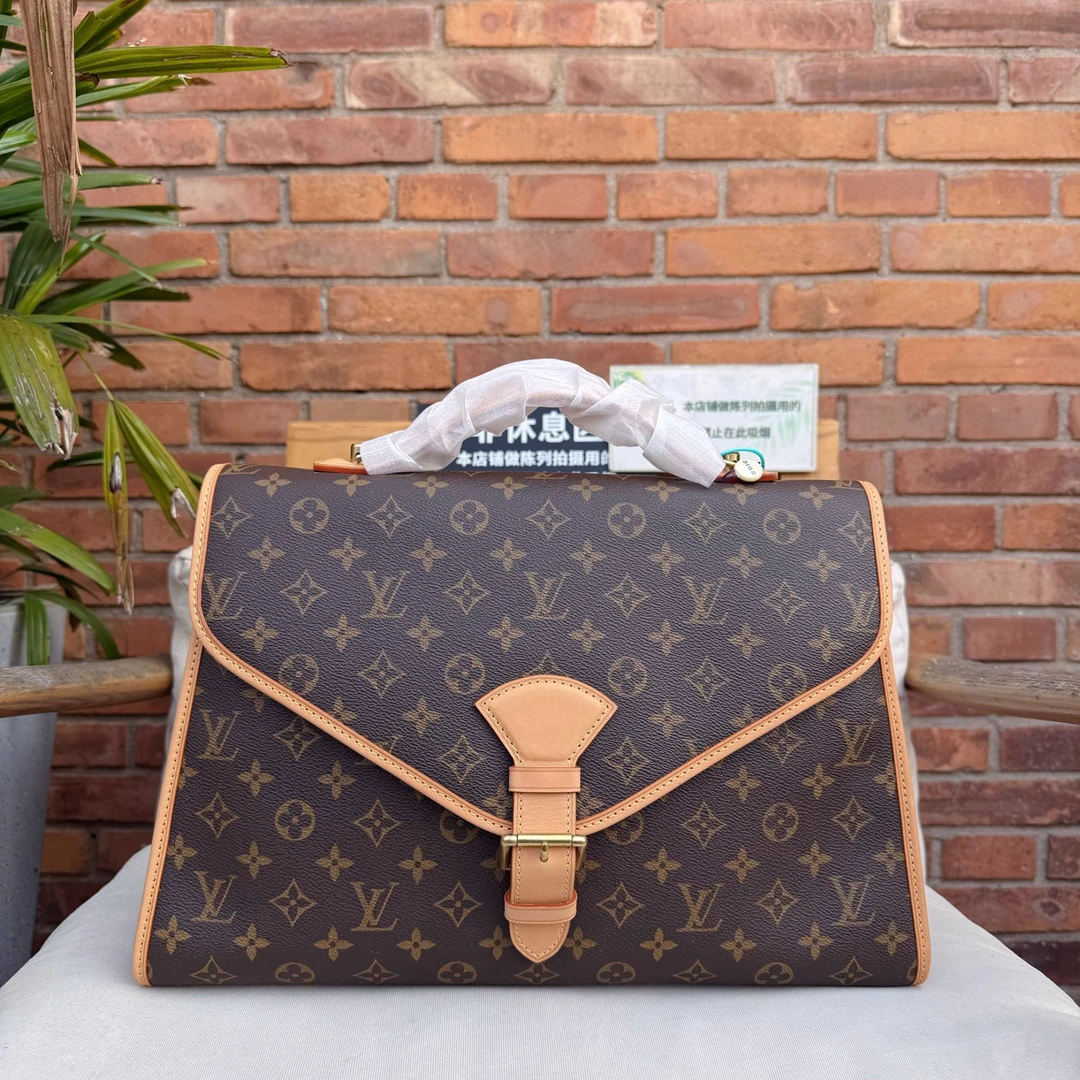 修复品 LouisVuitton/路易威登ivy经典中古公文包