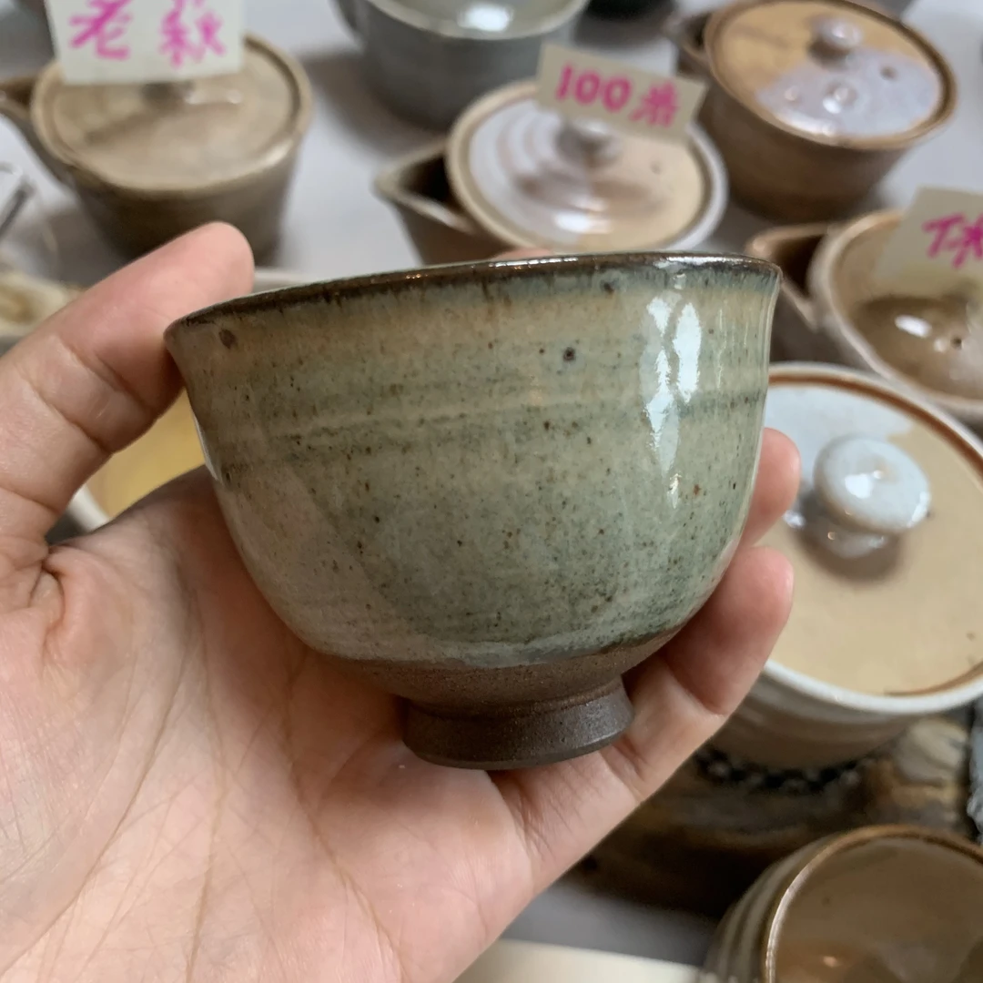 主人杯，颜色釉，复古陶瓷