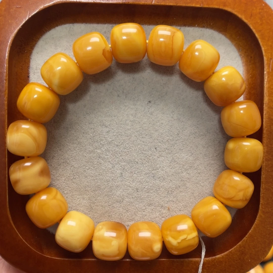 蜜蜡未镶嵌手链蜜蜡