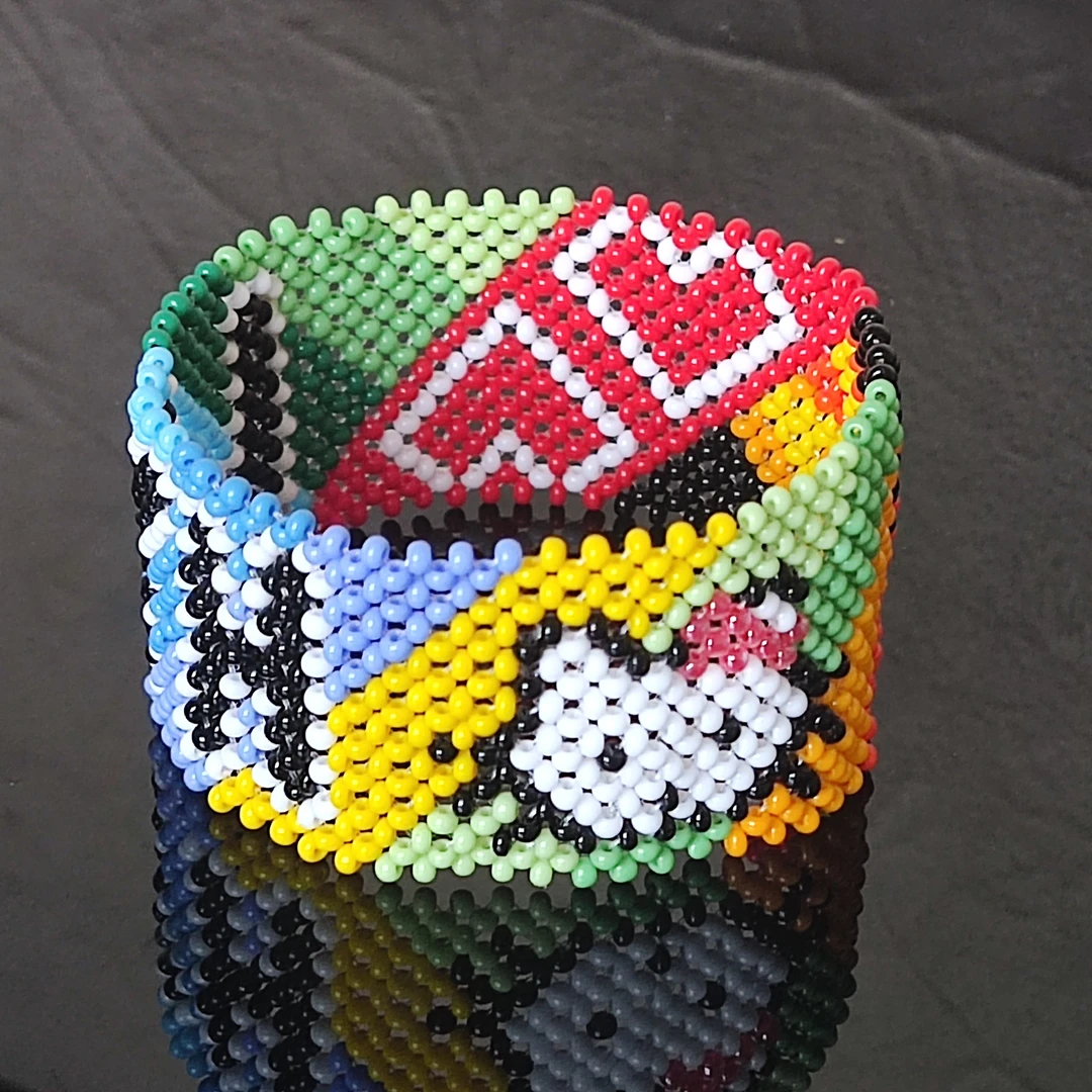 非金属陶瓷手链 肯尼亚手环长跑跑步马拉松手链纯手工无弹力Kitty