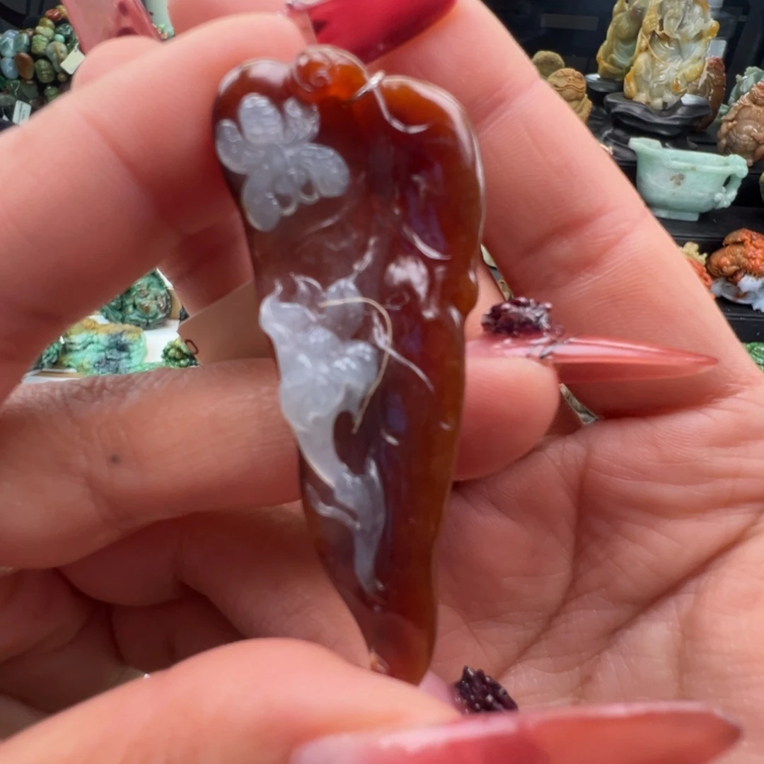 未镶嵌挂件翡翠天然缅甸