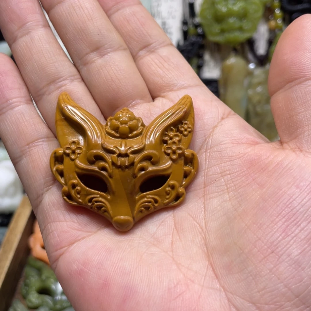 【闪购商品】岫玉颈饰未镶嵌啊*83吊坠