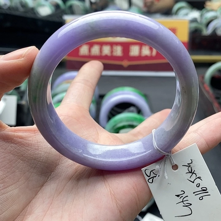 未镶嵌手镯翡翠56圈口