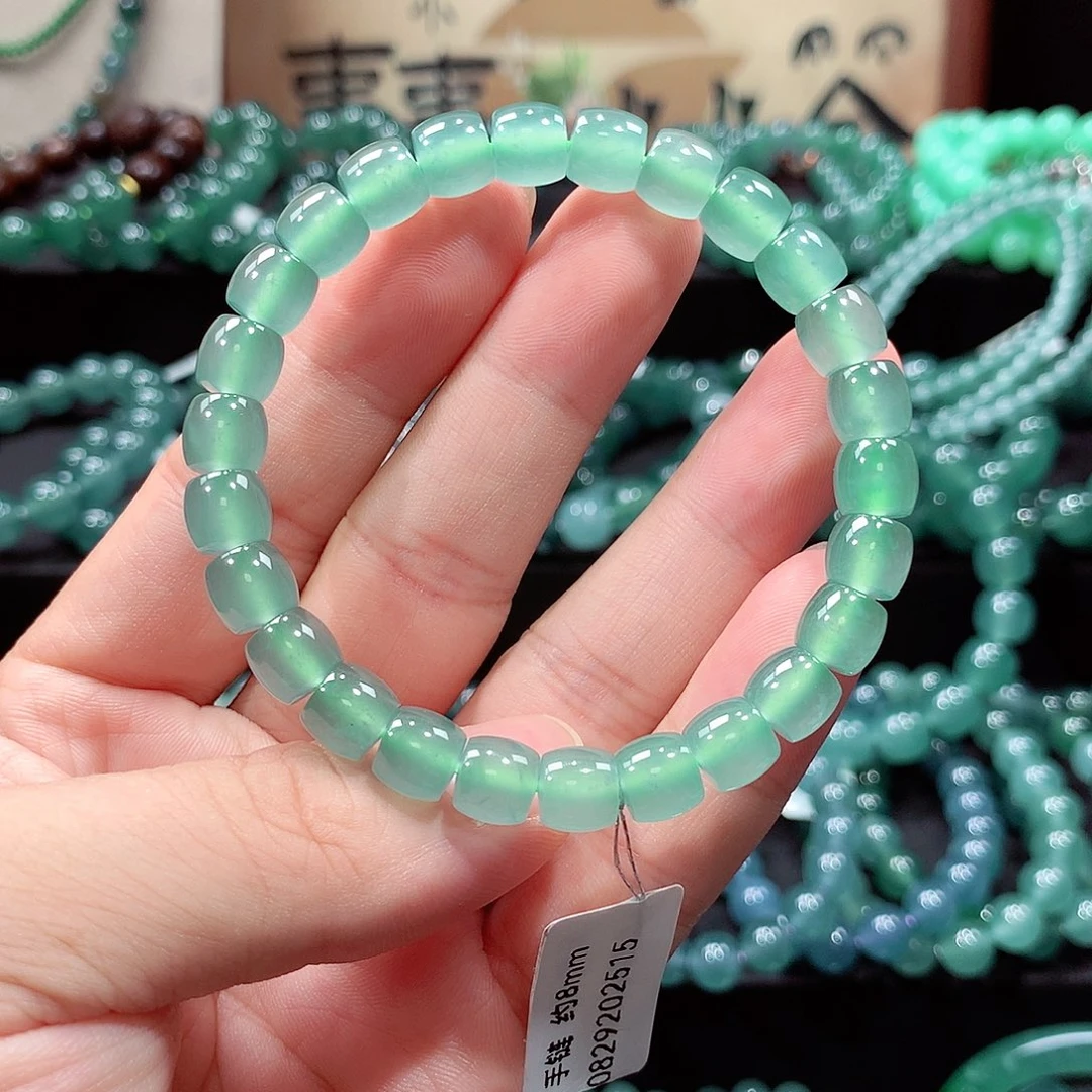 未镶嵌手链翡翠卡8