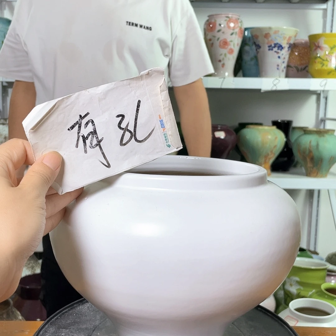 景德镇陶瓷花盆微瑕159