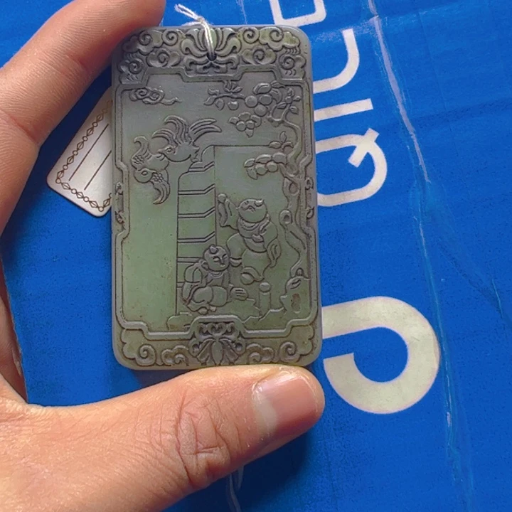 和田玉挂件未镶嵌