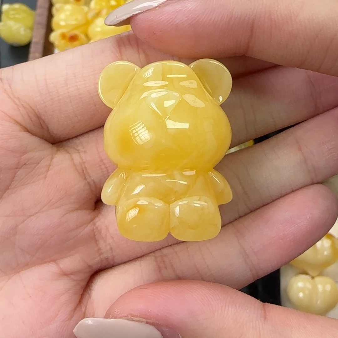 裸石琥珀未镶嵌天然蜜蜡