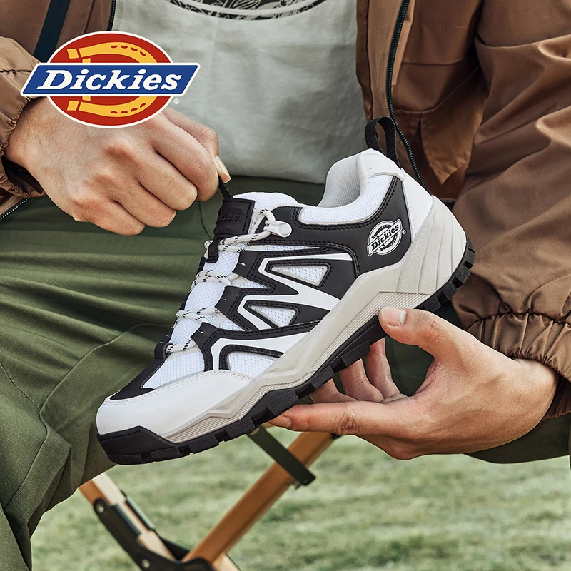 Dickies老爹鞋男冬季2025运动透气休闲时尚百搭男士潮流厚底板鞋