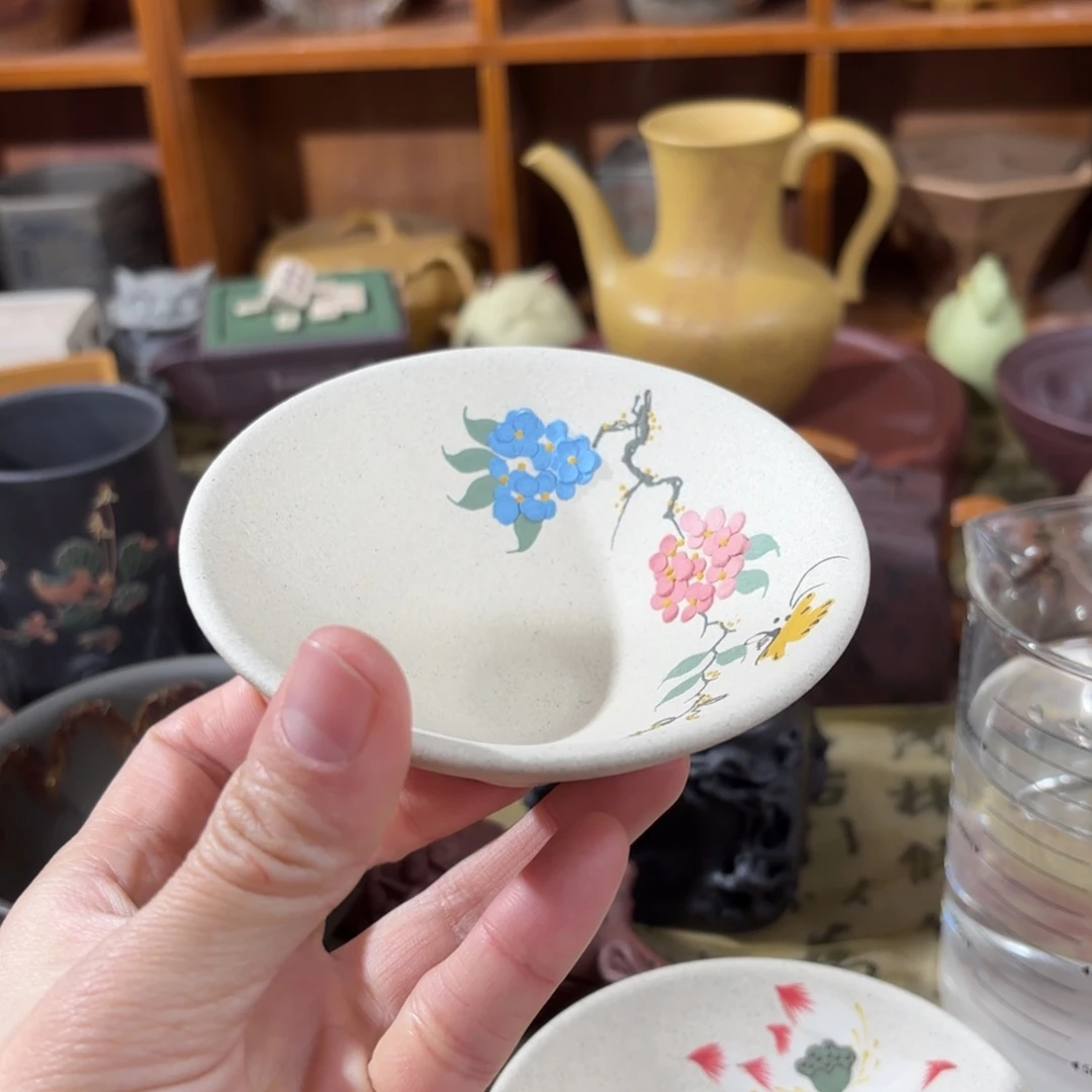 紫砂茶杯宜兴紫砂原矿茶器